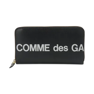 COMME des GARCONS Wallet Huge Logo "Black"