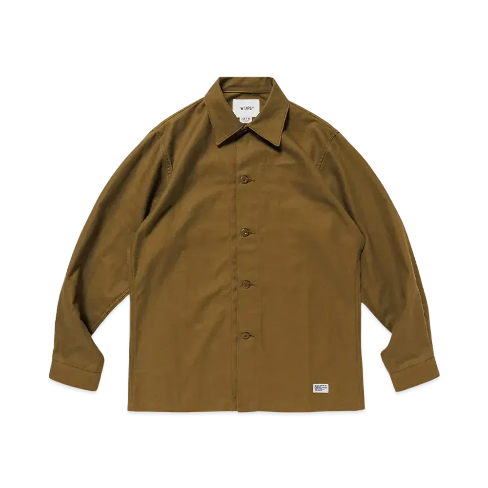 WTAPS Cbw / LS / Cotton. Twill "OliveDrab"