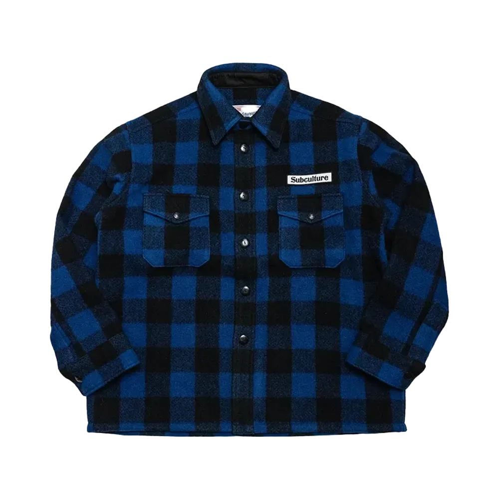 SubCulture Buffalo Check Jacket "Blue Check"