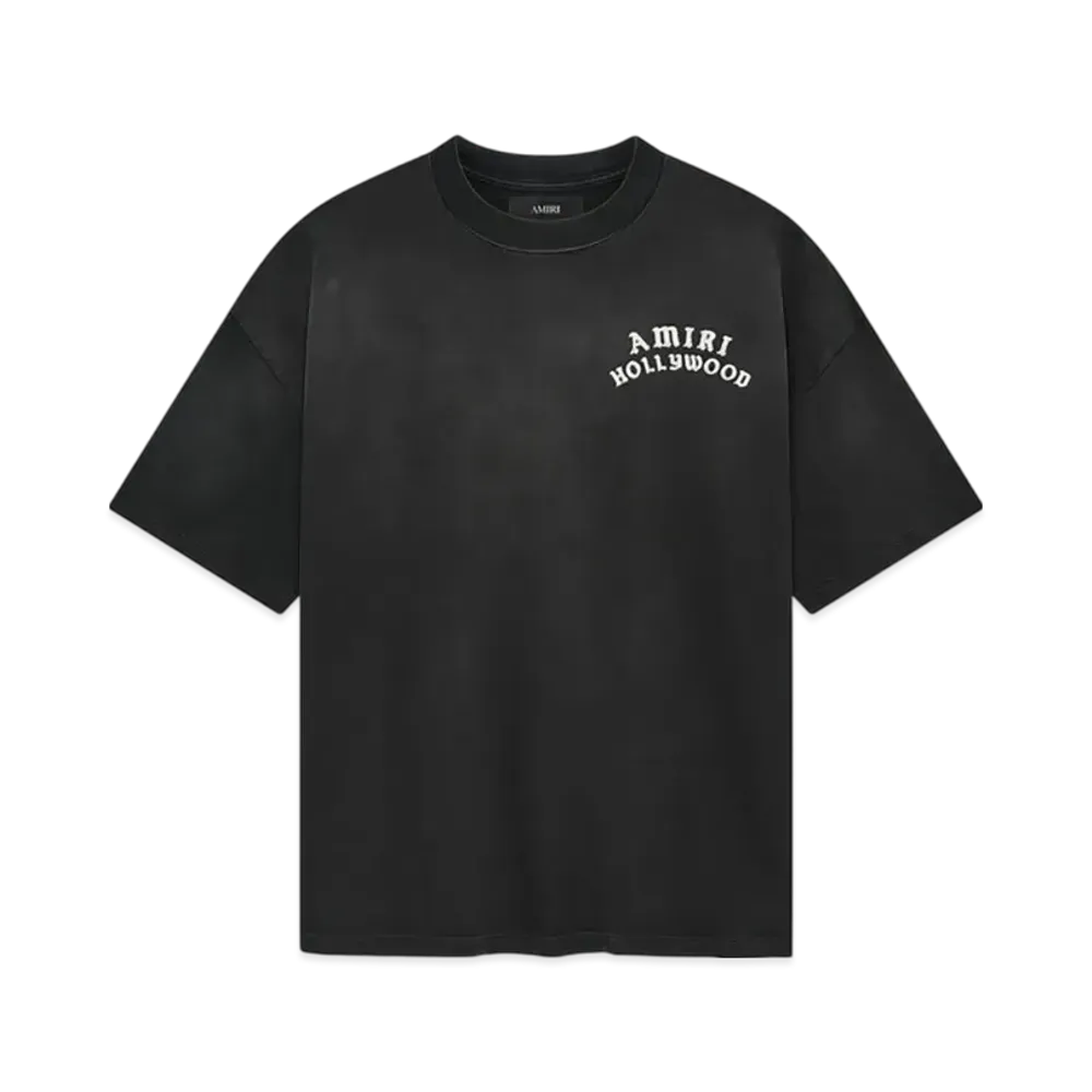 AMIRI Hollywood Oversized Tee "Black"