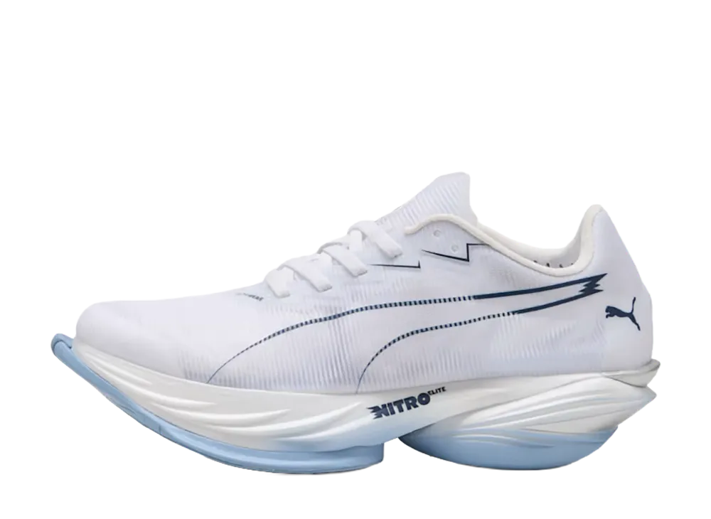 Puma Women's Fast-R Nitro Elite 3 "PUMA White/Chambray Blue"