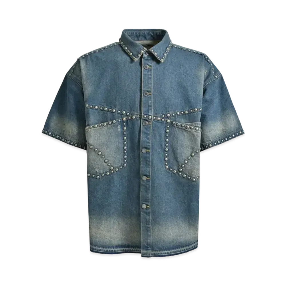 BREATH Suicide Studs Denim Shirt "Indigo"