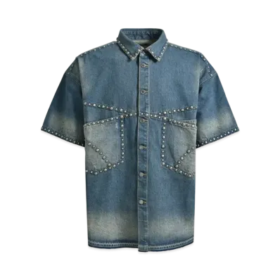 BREATH Suicide Studs Denim Shirt "Indigo"