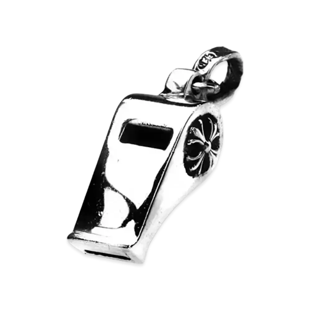 Chrome Hearts Tiny Whistle Charm CH Plus "Silver"