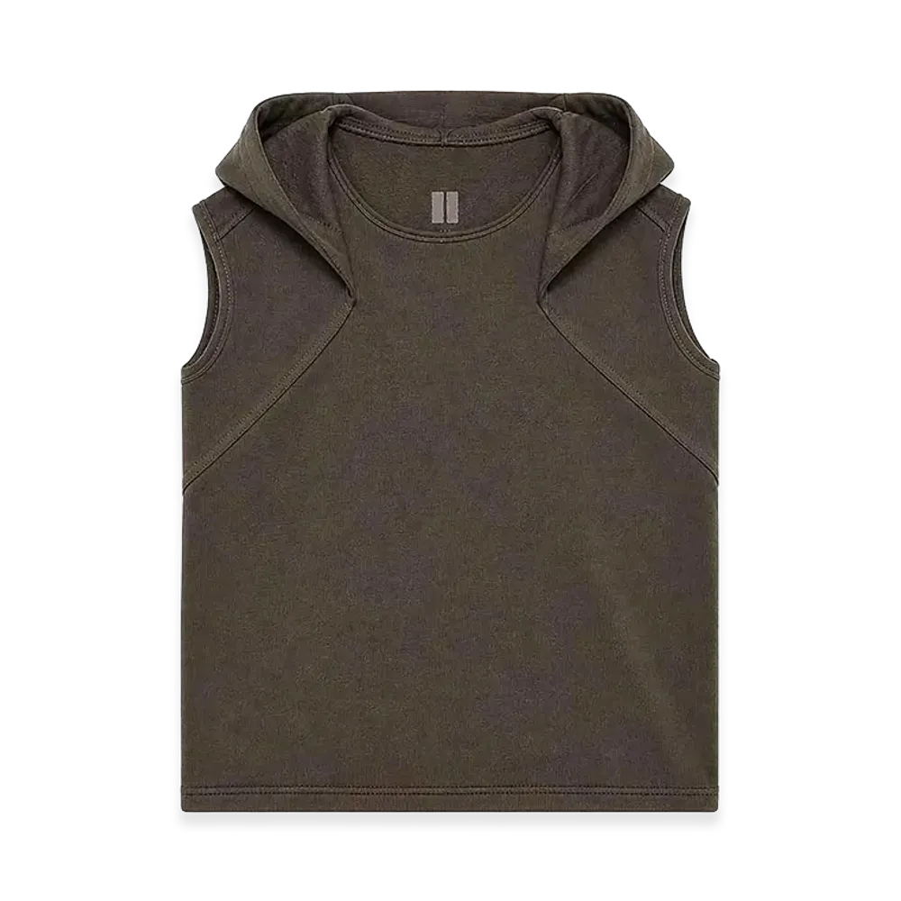 Rick Owens Sleeveless Sweatshirt "Gray"
