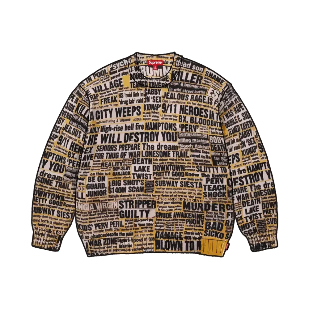 Supreme x Dash Snow Sweater "Multi"