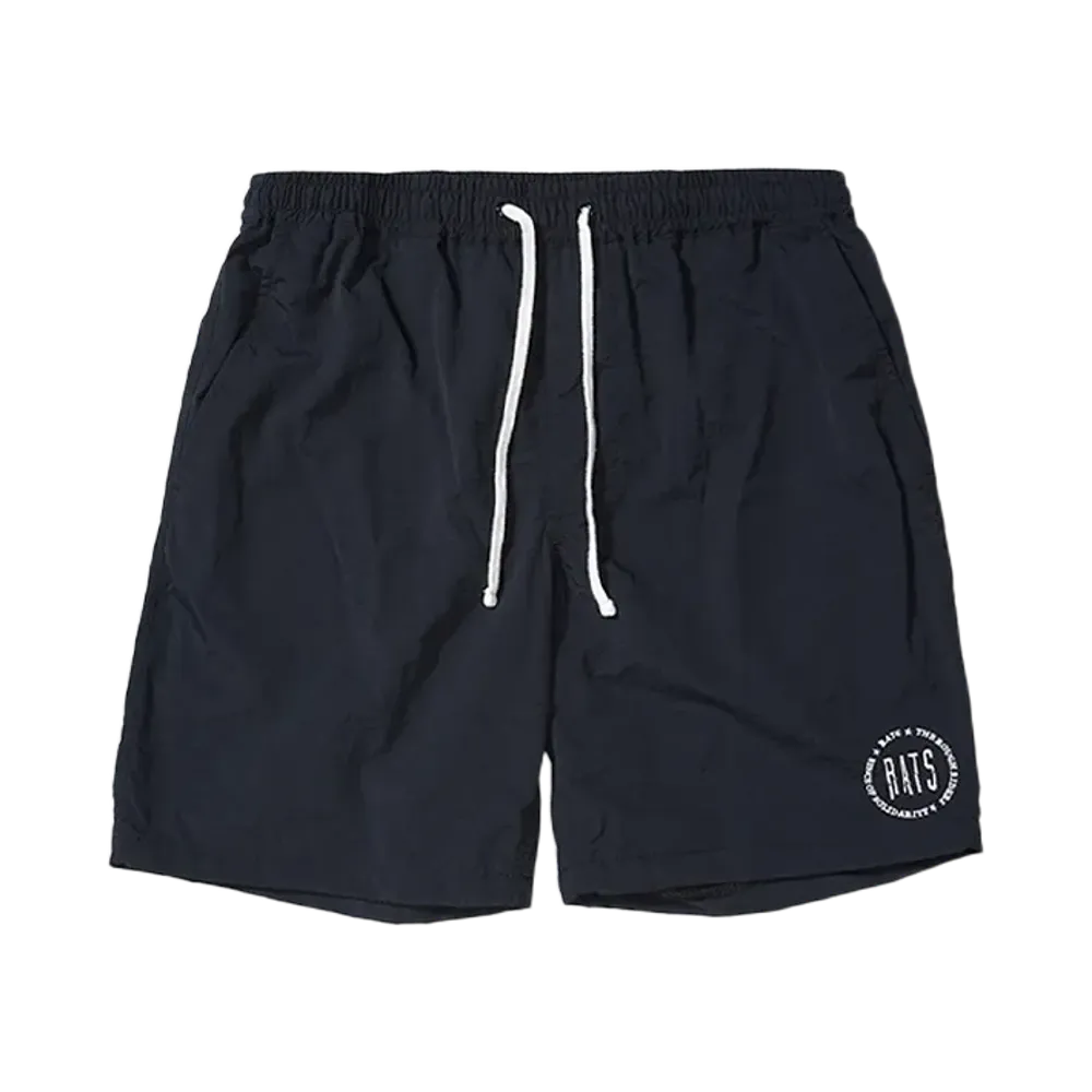 RATS HYBRID SHORTS "BLACK"