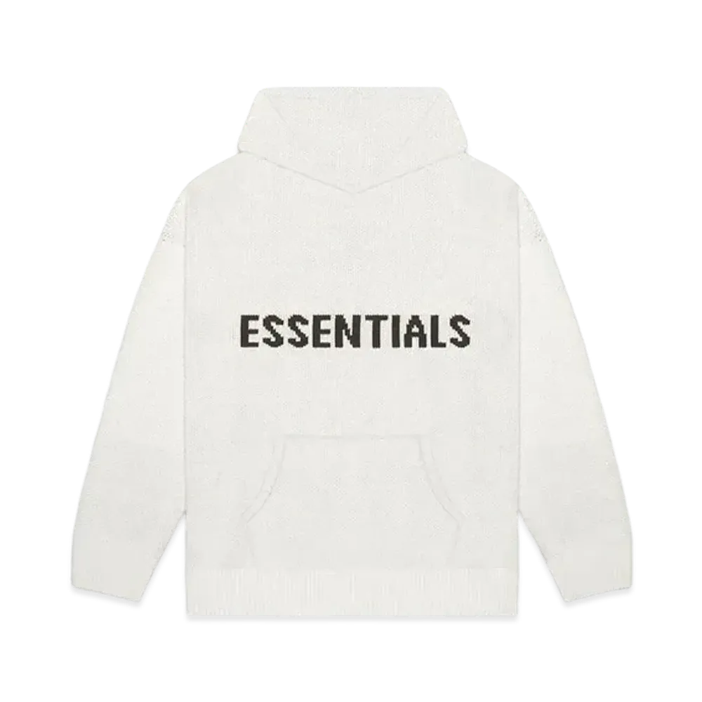 FEAR OF GOD ESSENTIALS Knit Hoodie "Oatmeal"