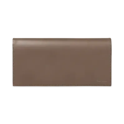 Paul Smith Striped Colored Edge Long Wallet "GrayishBeige"