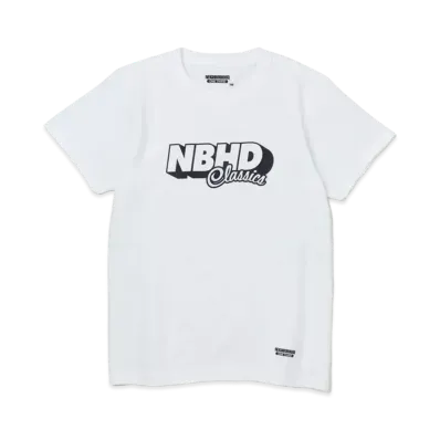 NEIGHBORHOOD OT-3 / C-TEE . SS "White"