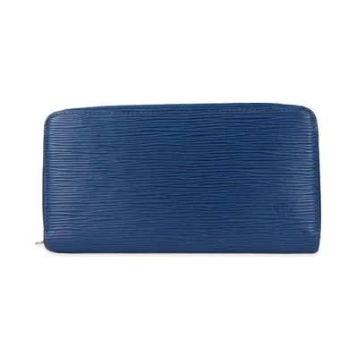 Louis Vuitton Zippy Wallet Epi "Saphir"