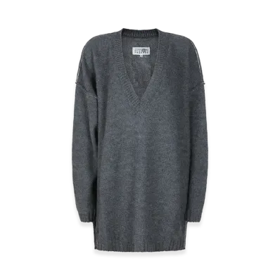MM6 Maison Margiela Women's Sweater "Gray"