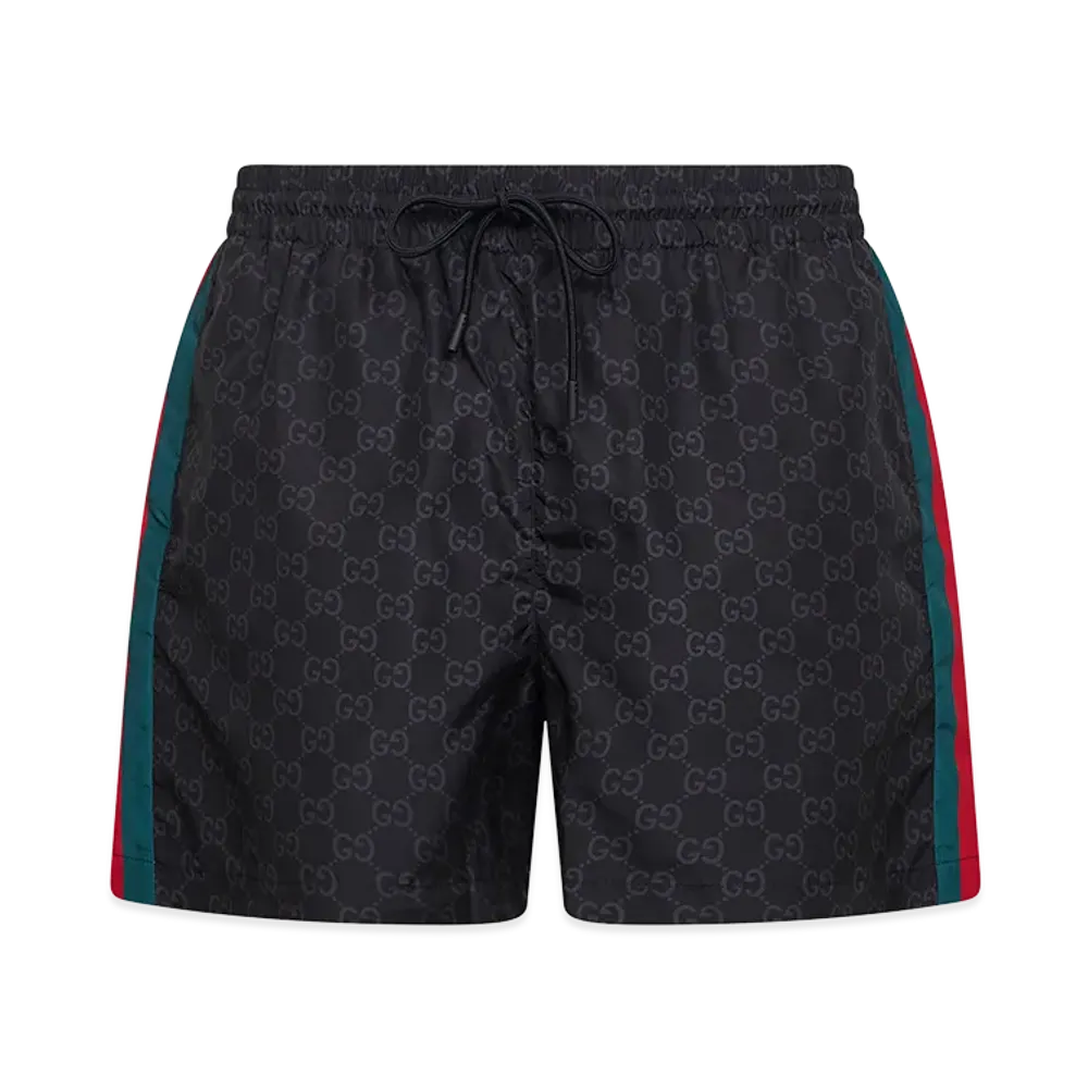 GUCCI 'GG' Swim Shorts "Black"