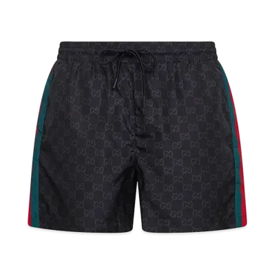 GUCCI 'GG' Swim Shorts "Black"