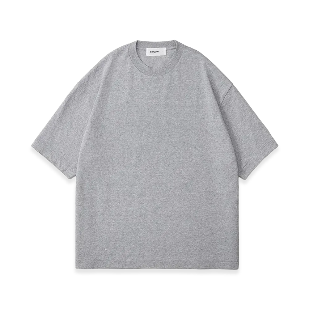everyone American Cotton Tee Shirt "H.Gray"