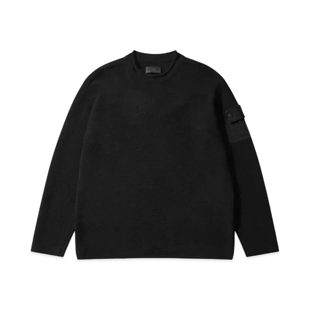 Stone Island x DOVER STREET MARKET Crew Neck Knit "Black"