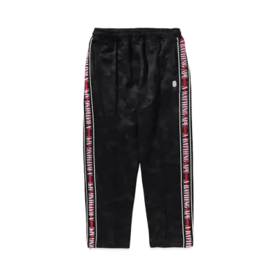 A BATHING APE Solid Camo One Point Track Pants "Black"