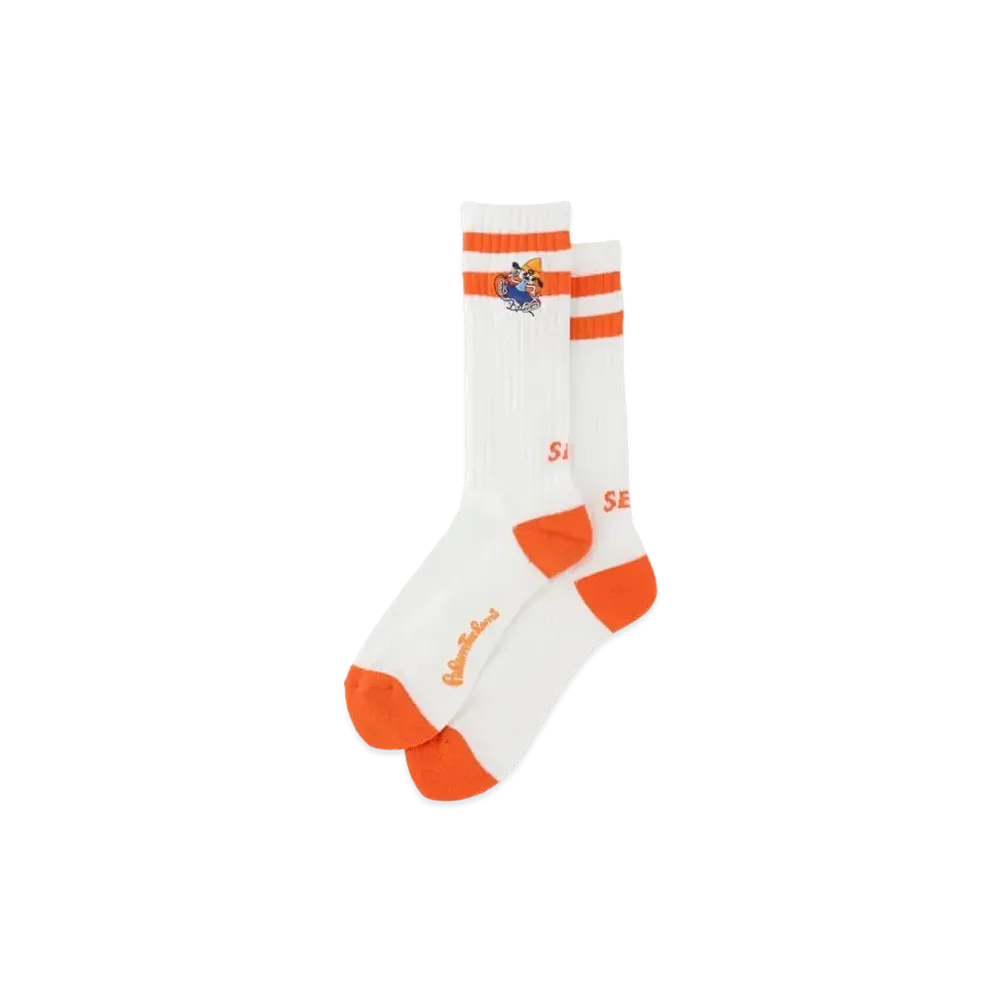 WIND AND SEA x PARAPPA THE RAPPER CHICSTOCKS SOX "Orange"