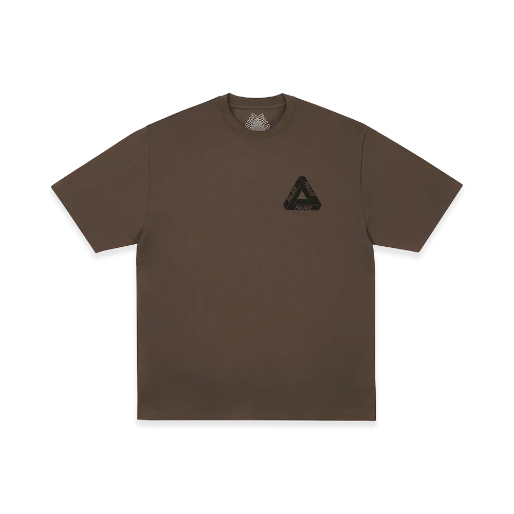 PALACE Skull Tri T-Shirt "Chocco Brown"