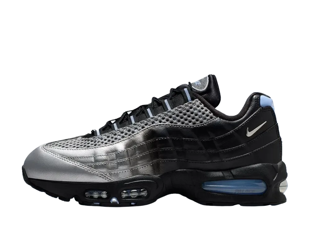 パレス スケートボード × ナイキ エアマックス95 ビッグバブル "メタリックシルバー/ブラック"
