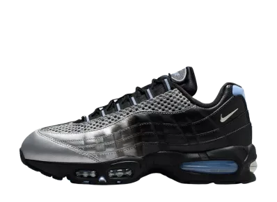 Palace Skateboards × Nike Air Max 95 Big Bubble "Metallic Silver/Black"