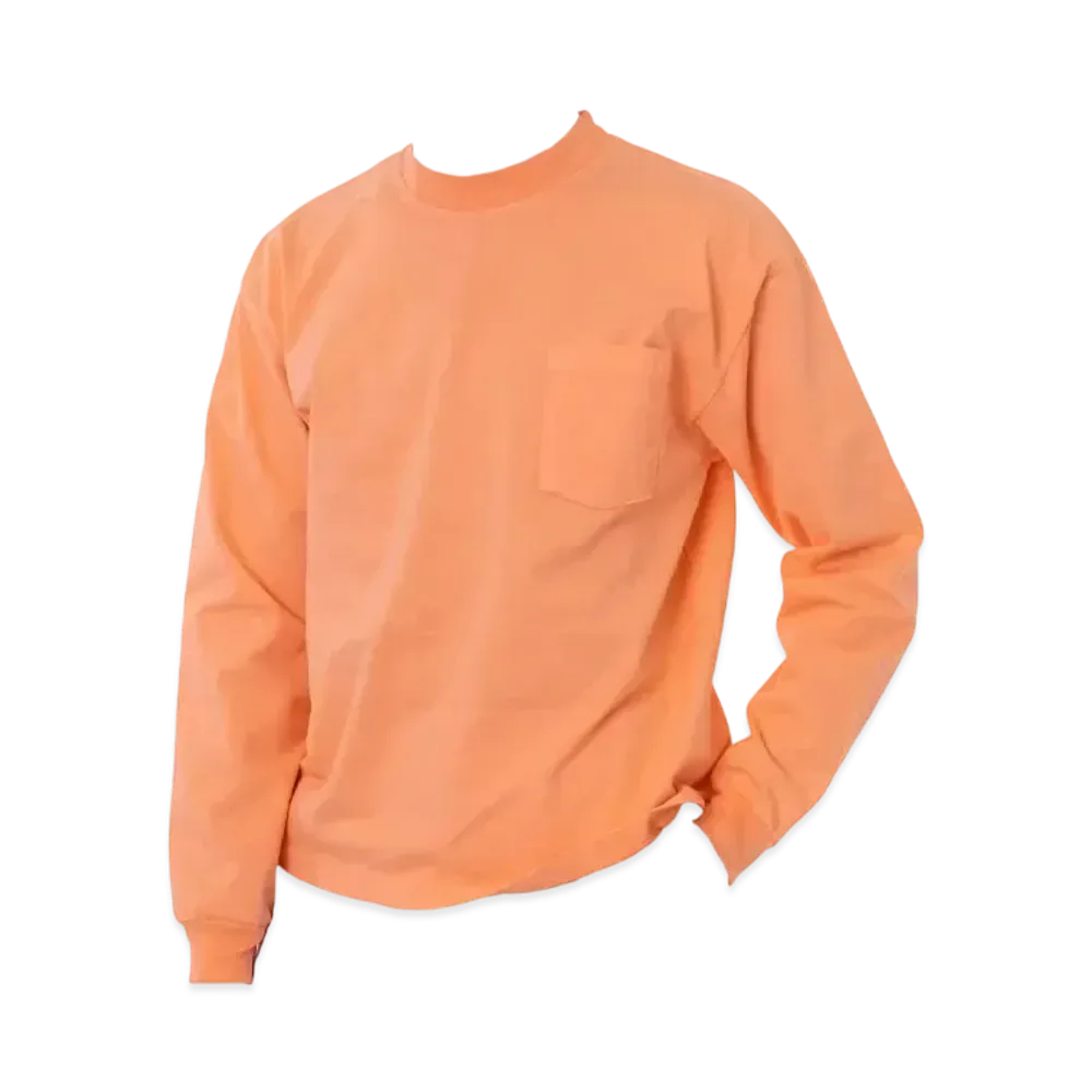 Los Angeles Apparel 8.5 oz. Heavy Jersey Boxy Work Shirt "Cantaloupe"