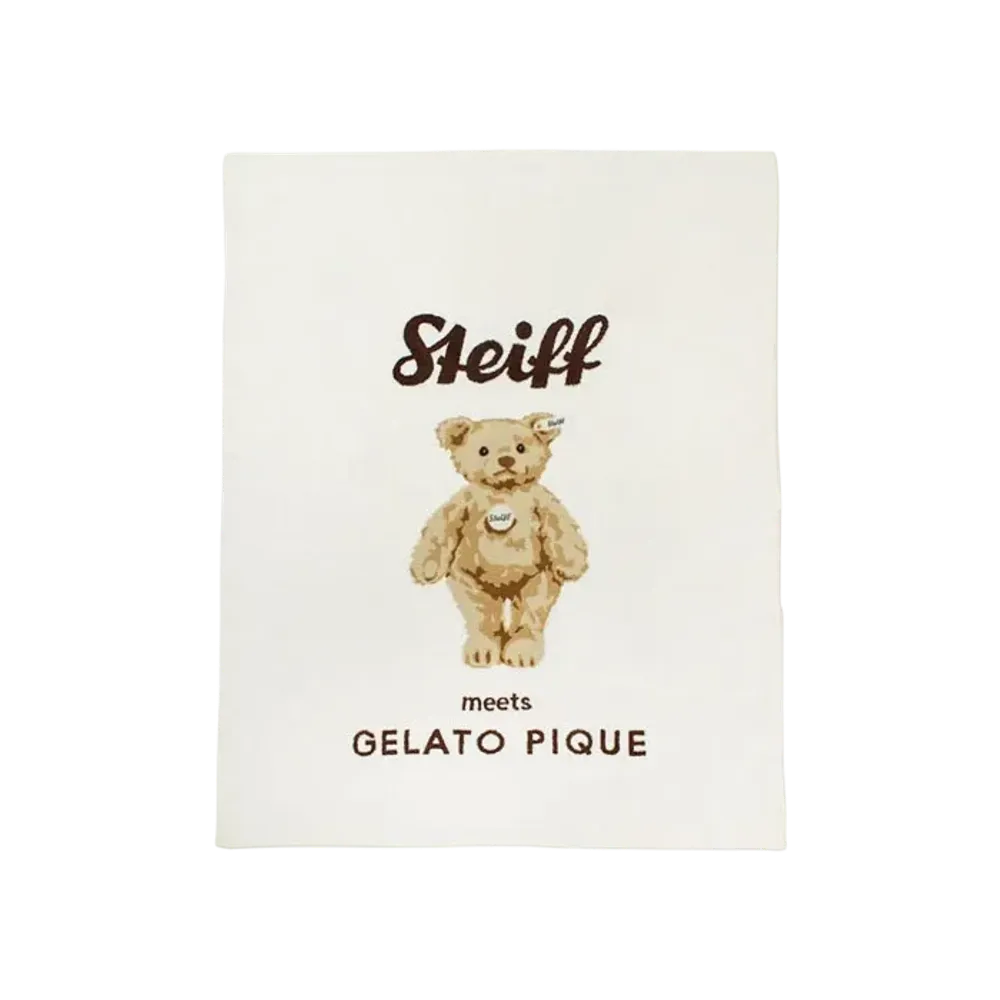 GELATO PIQUE x Steiff Gelato James Jacquard Multi Cover "Cream"