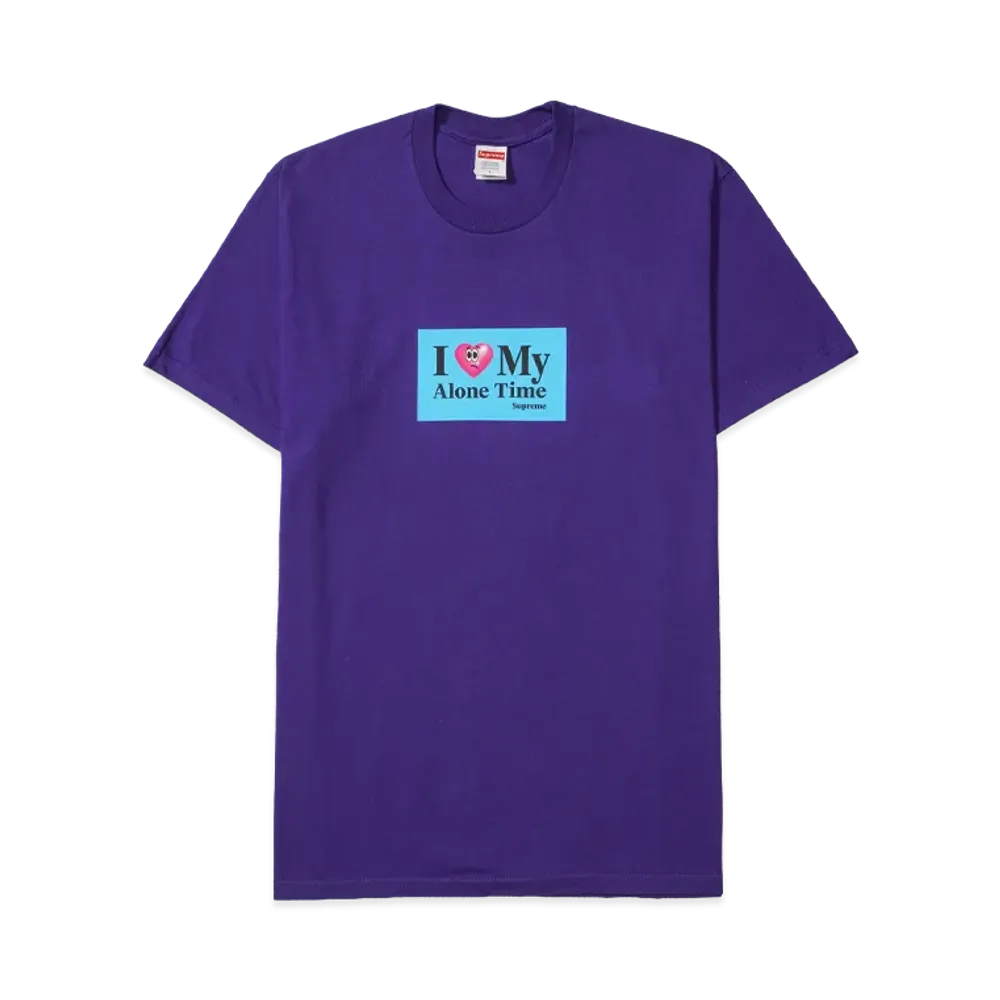 Supreme Alone Time Tee "Purple"