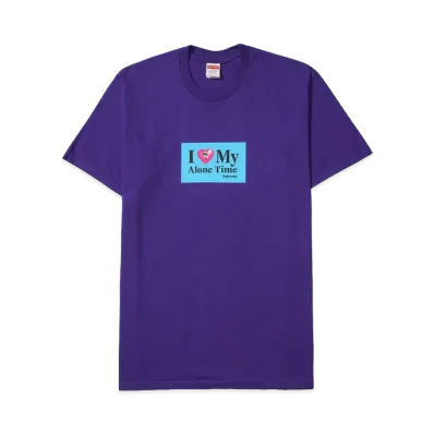 Supreme Alone Time Tee "Purple"