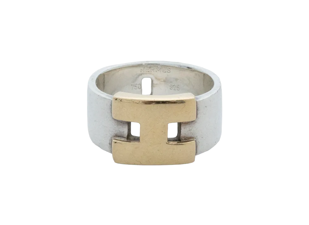Hermes Hercules Combination Ring "Silver/Gold"