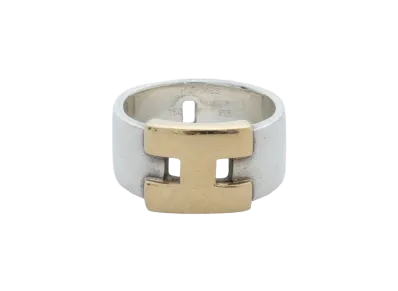 Hermes Hercules Combination Ring "Silver/Gold"