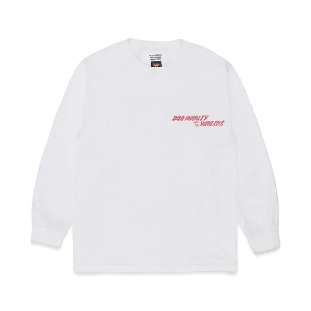 WACKO MARIA Bob Marley / Long Sleeve T-Shirt "White"