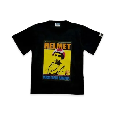 SAPEur x MASATOSHI HAMADA Kids Helmet 2 S/S T-Shirt "Black"
