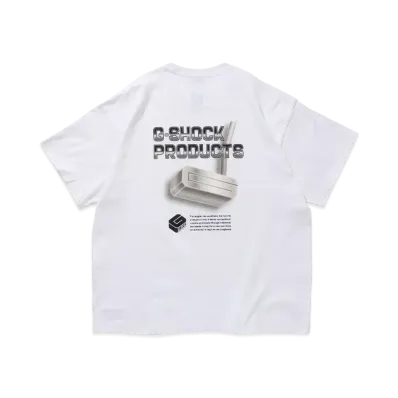 Casio G-Shock Product Outcourse Collection G-Putter T-Shirt "White"