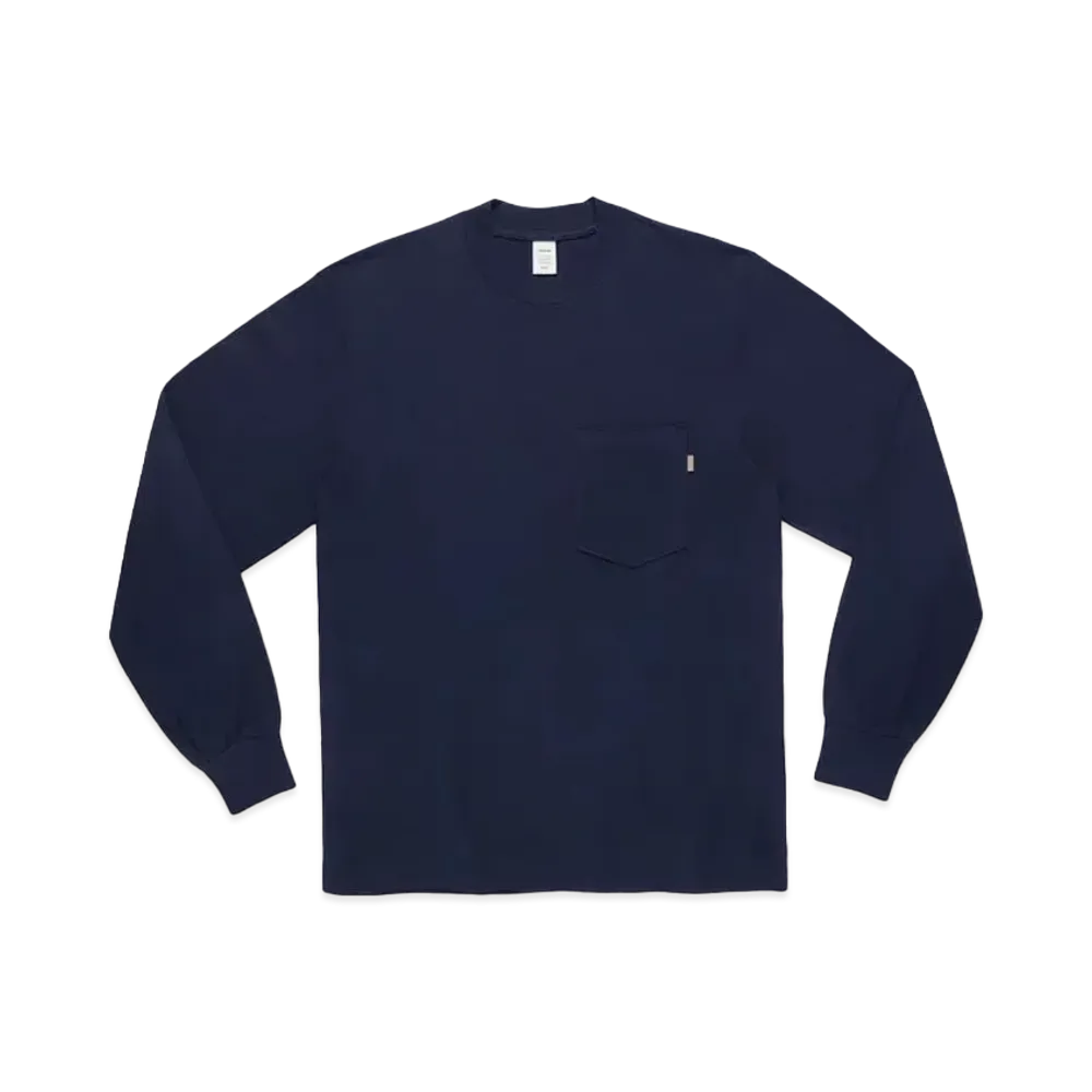 JJJJound J90 Long Sleeve Pocket "Navy"