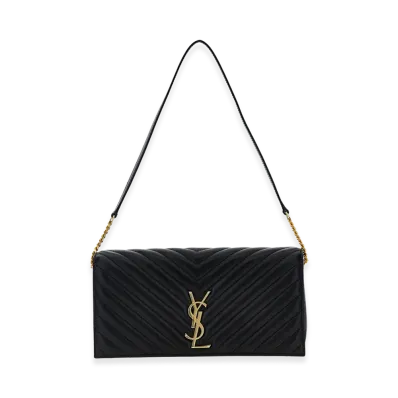 Saint Laurent Women's Kate 99 Shoulder Bag "Black"