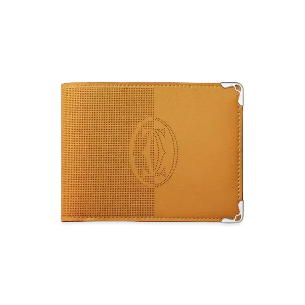 Cartier Six-Credit Card Holder, Must de Cartier "Cumin"