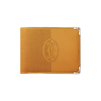 Cartier Six-Credit Card Holder, Must de Cartier "Cumin"