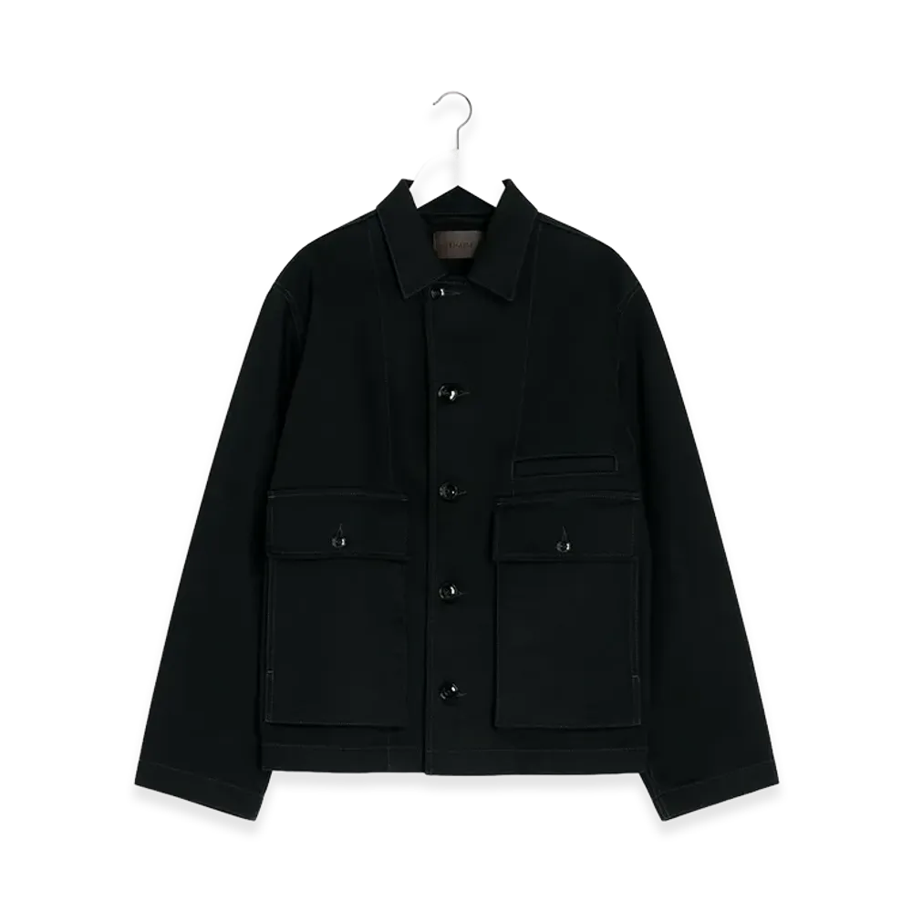 LEMAIRE Women's Boxy Jacket "Black"