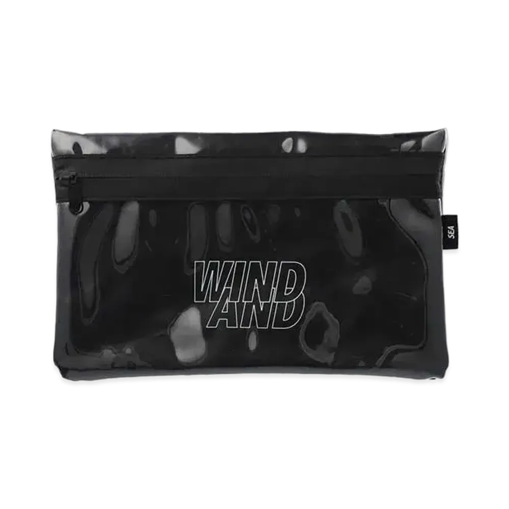 WIND AND SEA Clarity TPU Clutch Pouch "Black"