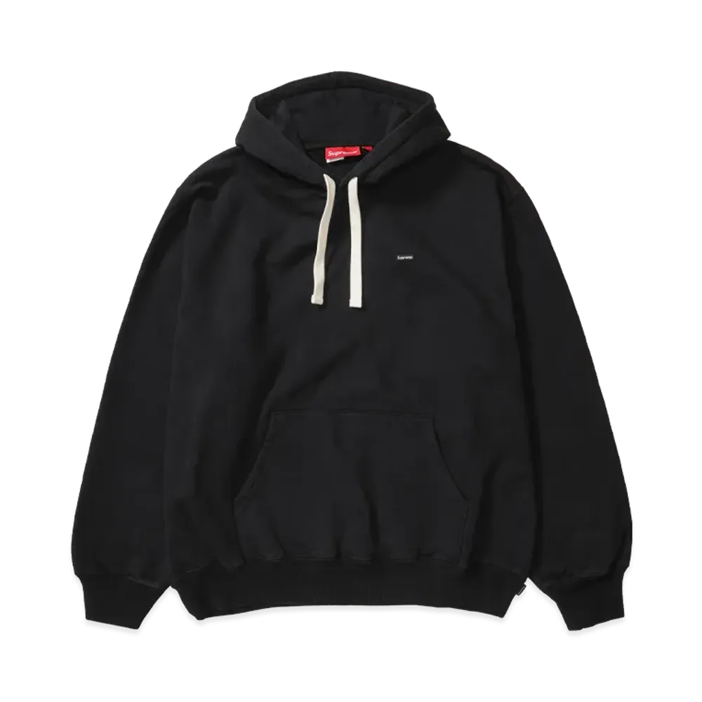 Supreme Small Box Drawcord Hooded Sweatshirt (26SS) "Black"