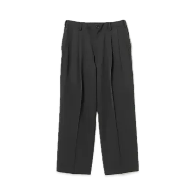 BEAMS Wool Gabardine Slacks "Sumikuro"
