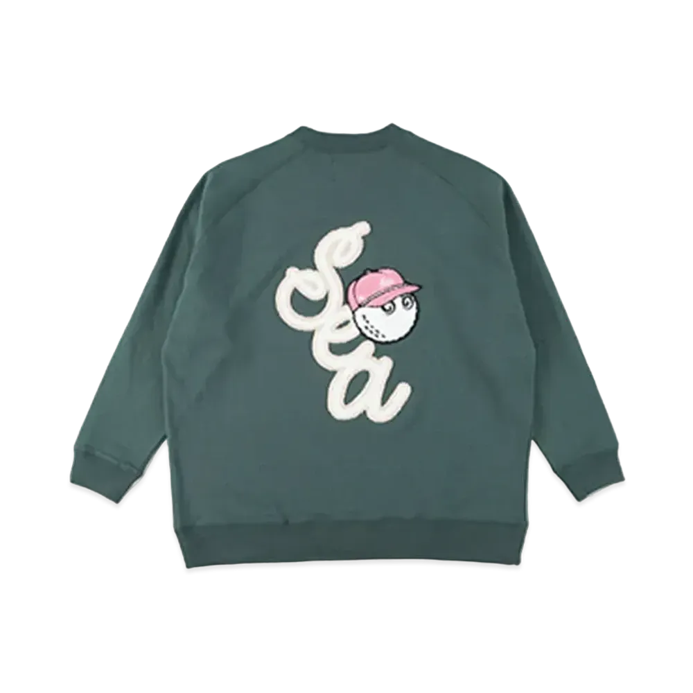 WIND AND SEA x Malbon Golf Crew Neck "Green"