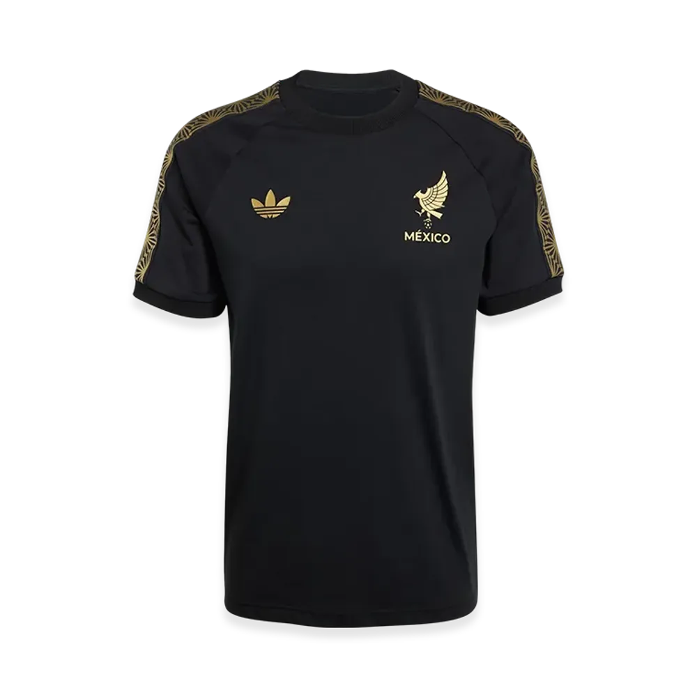 adidas Mexico National Team Gold T-Shirt "Black"