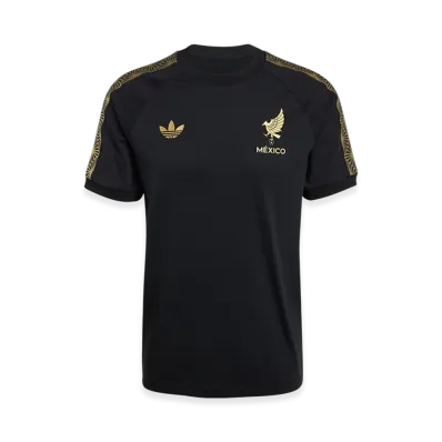 adidas Mexico National Team Gold T-Shirt "Black"