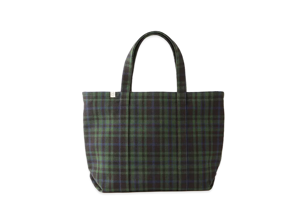 visvim Ut.Tote (M) Buffalo Check "Green"