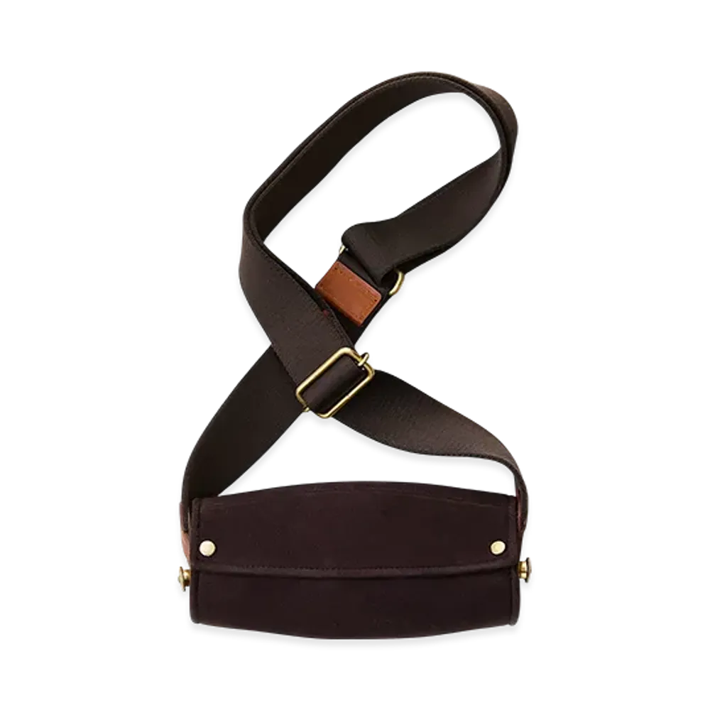 NICENESS S.Balin Lamb Leather Glass Bag "Dark Brown"