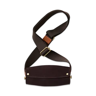 NICENESS S.Balin Lamb Leather Glass Bag "Dark Brown"