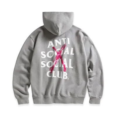 ANTI SOCIAL SOCIAL CLUB Cancelled Paint Hoodie "Gray"