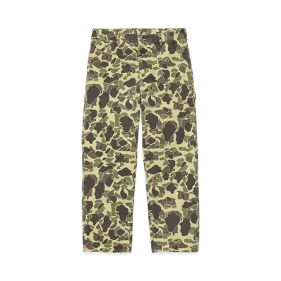 Carhartt WIP Duck Single Knee Pant "Camo Duck Green(Stone Washed)"